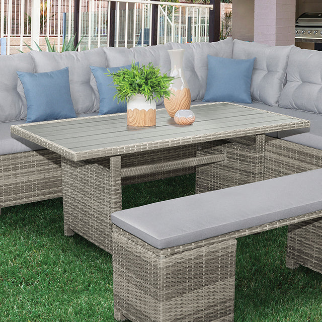 Malia Patio Dining Table - Jay's Mattress Plus (NY)