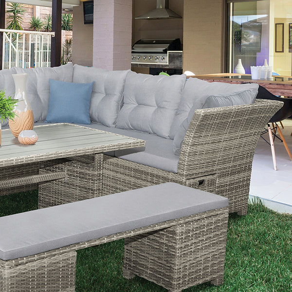 Malia 5 Pc. Sectional Set w/ Bench - Jay's Mattress Plus (NY)