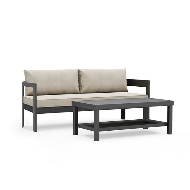 Lotus Sofa & Coffee Table Set - Jay's Mattress Plus (NY)