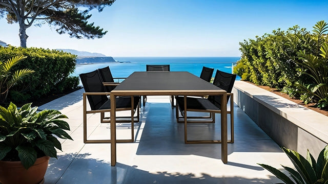 Oswego 8 Pc. Outdoor Dining Set - Jay's Mattress Plus (NY)