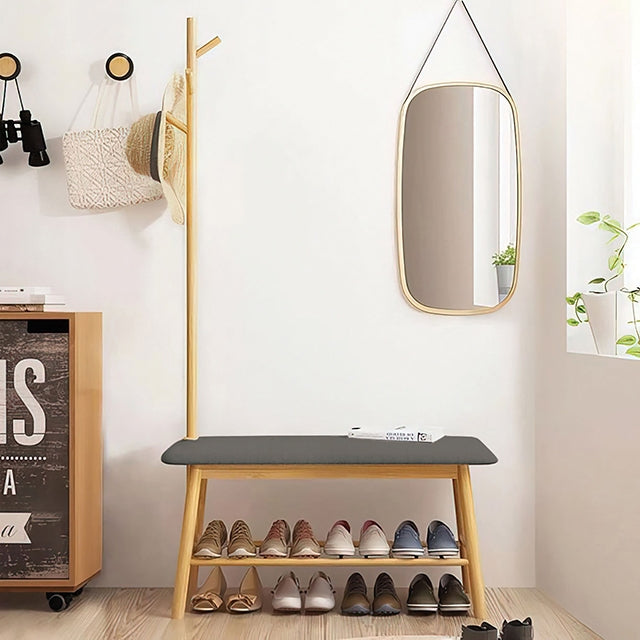Mosier Hall Tree w/ Bench and Shoe Storage - Jay's Mattress Plus (NY)
