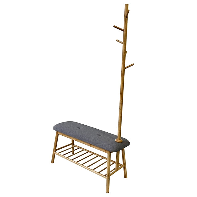 Mosier Hall Tree w/ Bench and Shoe Storage - Jay's Mattress Plus (NY)