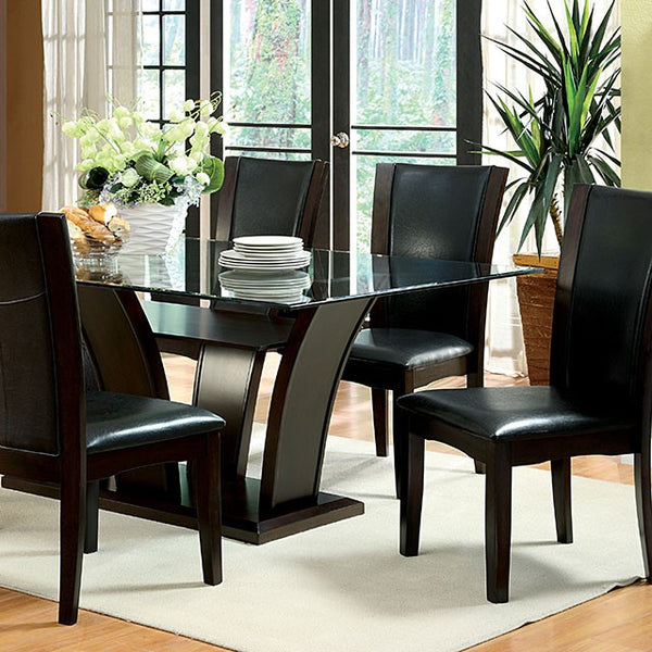 Manhattan 7 Pc Dining Table Set Cherry - Jay's Mattress Plus (NY)