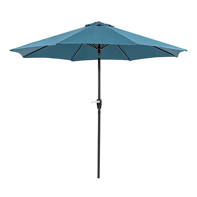 Soli 9' Outdoor Umbrella w/ Auto Tilt + 21" Round Base - Jay's Mattress Plus (NY)
