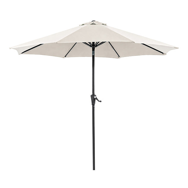 Tano 9' Outdoor Umbrella + 21" Round Base - Jay's Mattress Plus (NY)