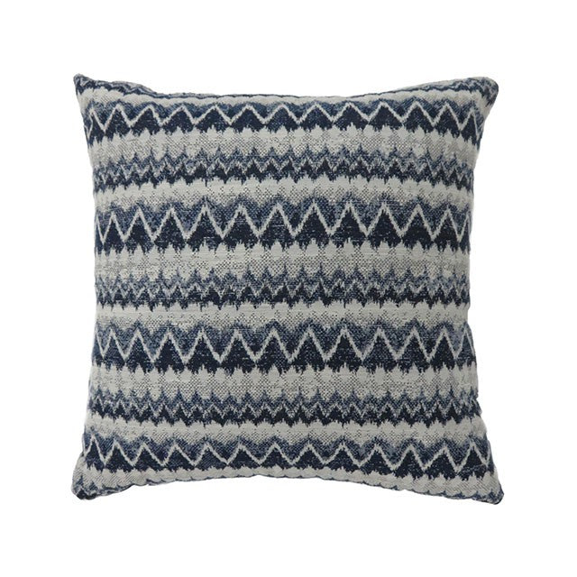 Lindy Navy 22" X 22" Pillow (2/CTN) - Jay's Mattress Plus (NY)