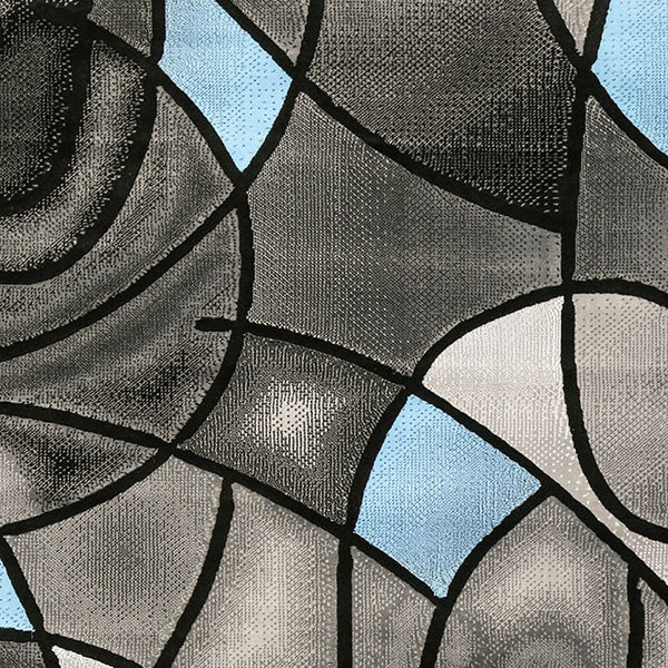Sivas Charcoal Blue 8' X 10' Area Rug - Jay's Mattress Plus (NY)