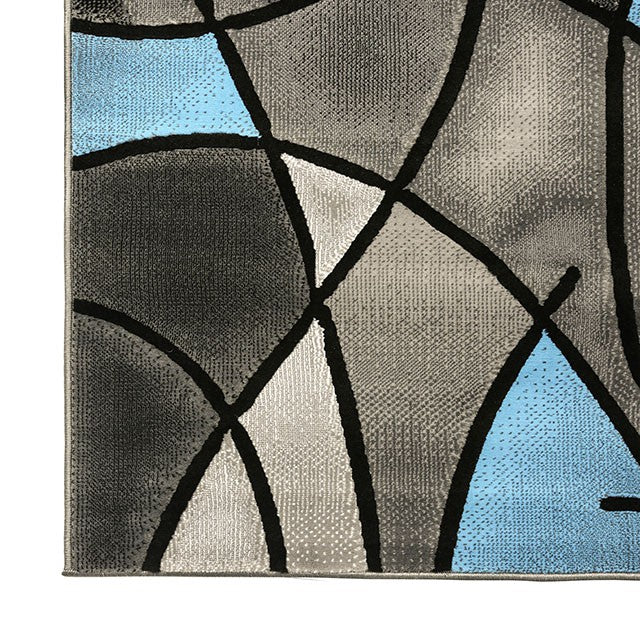 Sivas Charcoal Blue 8' X 10' Area Rug - Jay's Mattress Plus (NY)