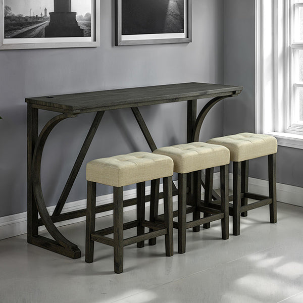 Ptolema 4 Pc. Dining Table Set - Jay's Mattress Plus (NY)
