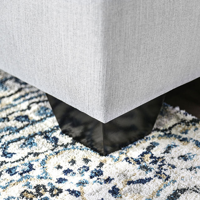 Ornella Light Gray/Blue Sectional - Jay's Mattress Plus (NY)