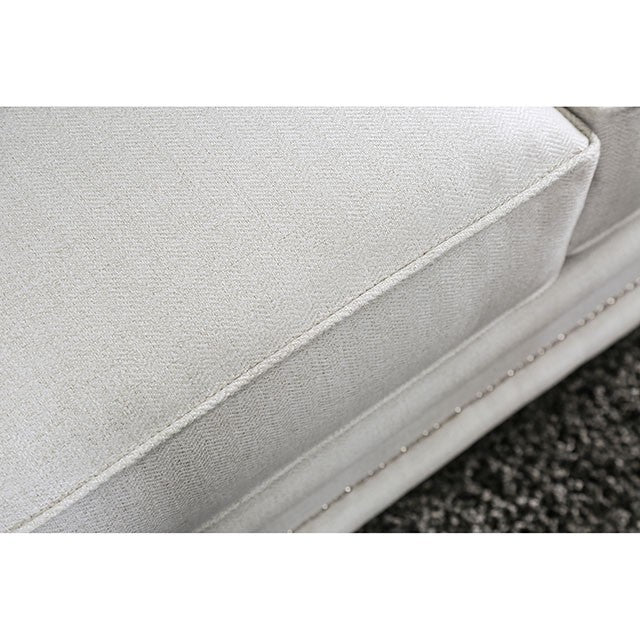 Ilse Off-White/Blue Sofa - Jay's Mattress Plus (NY)