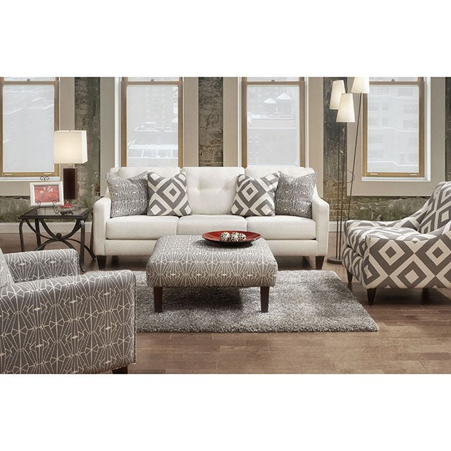 PARKER Ivory Sofa - Jay's Mattress Plus (NY)