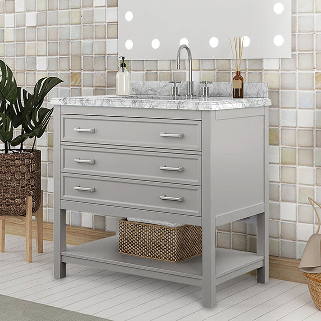 Reston Vanity with Top/ Sink - Jay's Mattress Plus (NY)