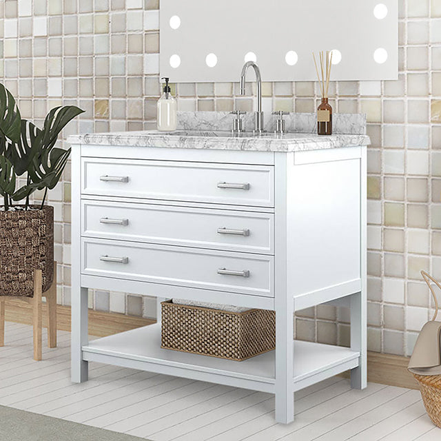 Reston Vanity with Top/ Sink - Jay's Mattress Plus (NY)